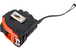 Рулетка, ширина ленты 19мм, ударопрочный корпус, обрезиненная, 5м PATRIOT MTP-5-01 350005006