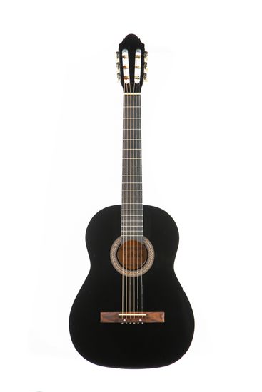 Классическая гитара с металлическими струнами Fabio MTL-39 BK (4/4, 39")