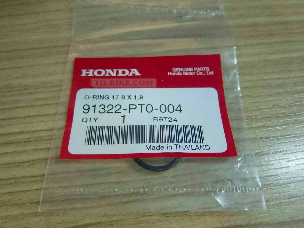 91322-PT0-004. O-RING, 17.8X1.9 (ARAI)