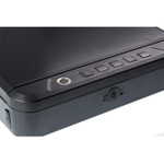 Сейф-Кейс с замком отпечаток пальца/пароль/приложение, пластик+сталь, 2.6 л