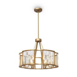 Люстра на штанге Maytoni Solar MOD087PL-06G