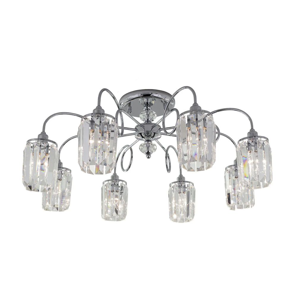 Citilux Синди CL330181 Люстра хрустальная Хром