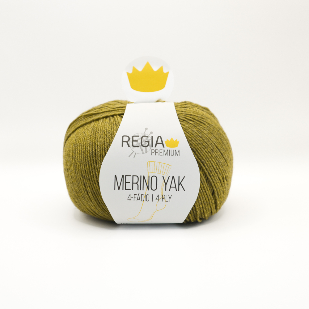 Regia Premium Merino Yak - 07516 зеленая трава