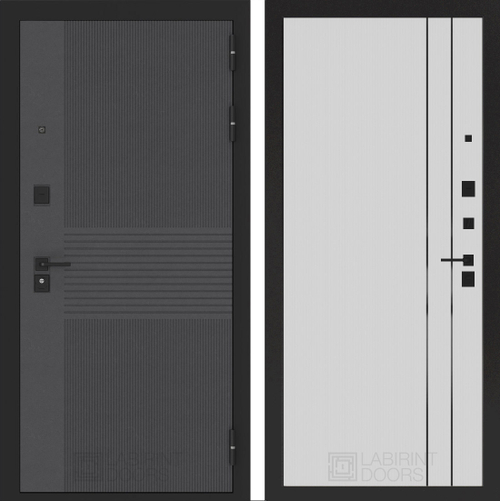 Бункер 05 - 10 белый рельеф софт с молдингом