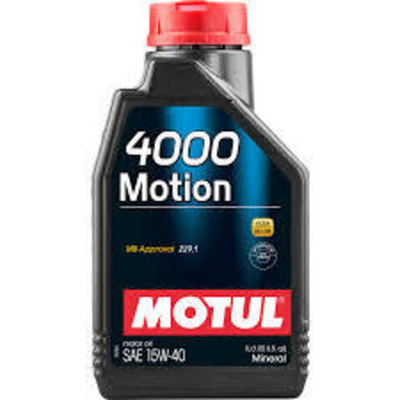 MOTUL 4000 MOTION 15W40 1L