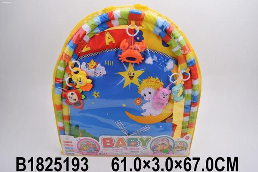 Коврик развивающий для малышей, сумка 836