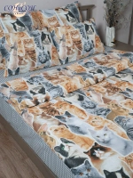 Пододеяльник 2х спальный 175х215 см 100% хлопок