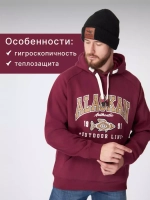 Толстовка мужская Alaskan Promo Hoodie Green XXL