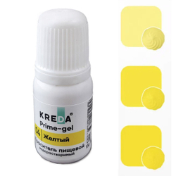 Краситель Prime-gel "KREDA" 04 желтый, 10 мл