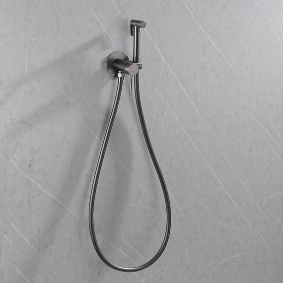 Смеситель ABBER Wasser Kreis AF8125NG с гигиеническим душем, никель