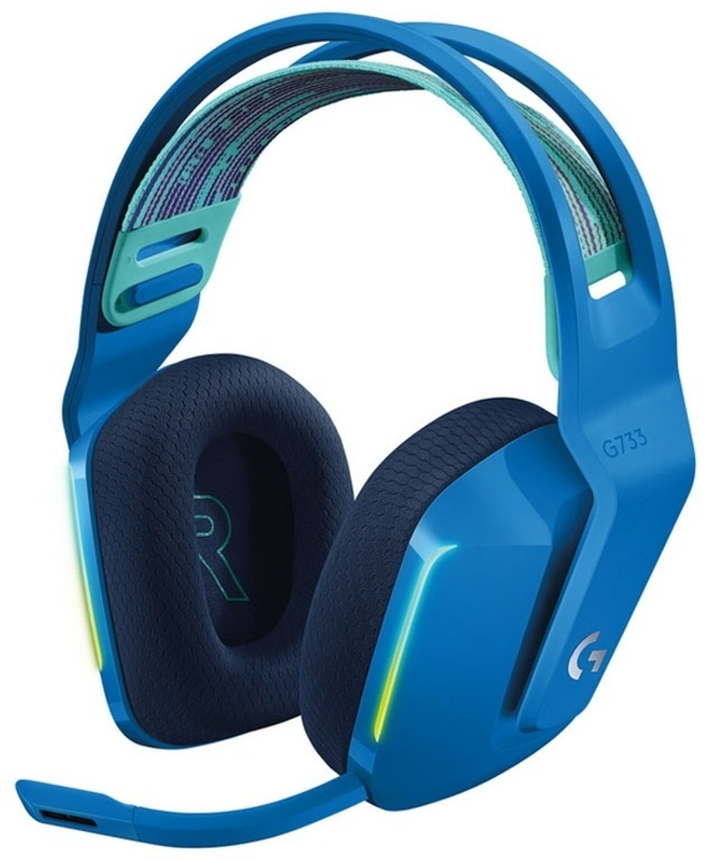 Наушники Logitech G733 голубой