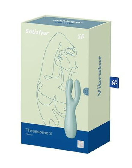 Satisfyer Threesome 3, мятный