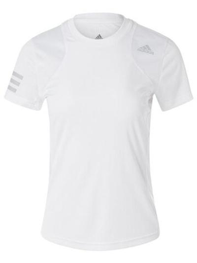 Женская теннисная футболка Adidas Club Tee W - white/grey two