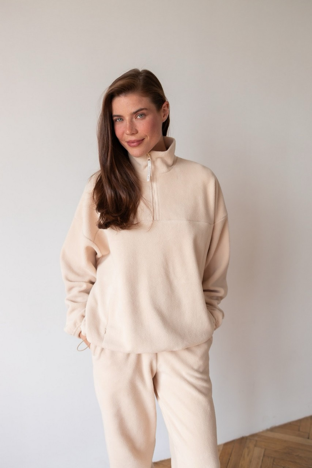 Анорак Арктика  для беременных и кормящих, Латте