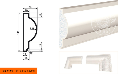 Молдинг MB-140/6