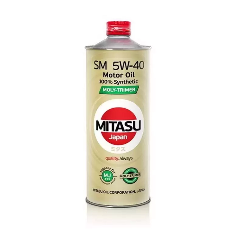 MITASU MOLY TRIMER SM 5W40 1л синт.