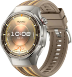 Смарт-часы Huawei Watch GT 6 Pro Atum-B29W,  46мм,  1.47",  коричневый/серебристый