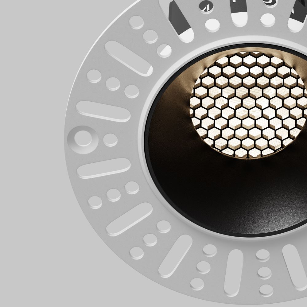 Светильник встраиваемый светодиодный Maytoni   DL119-10W-4K-TRS-B