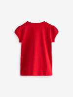 Футболка для девочки Next Q77-100, 2 шт., Красный