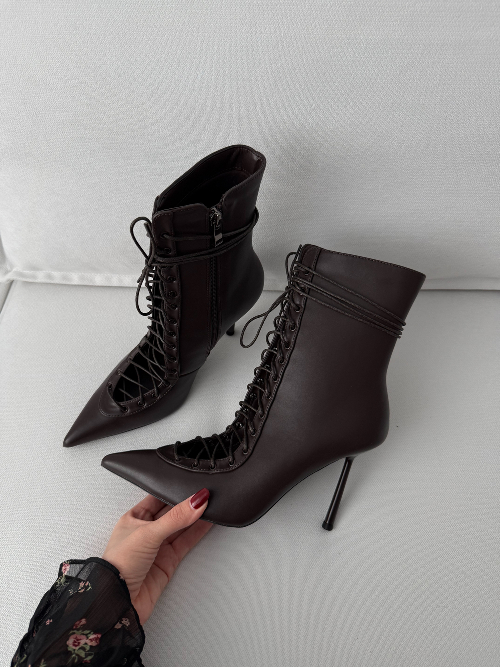 Ботильоны из эко кожи