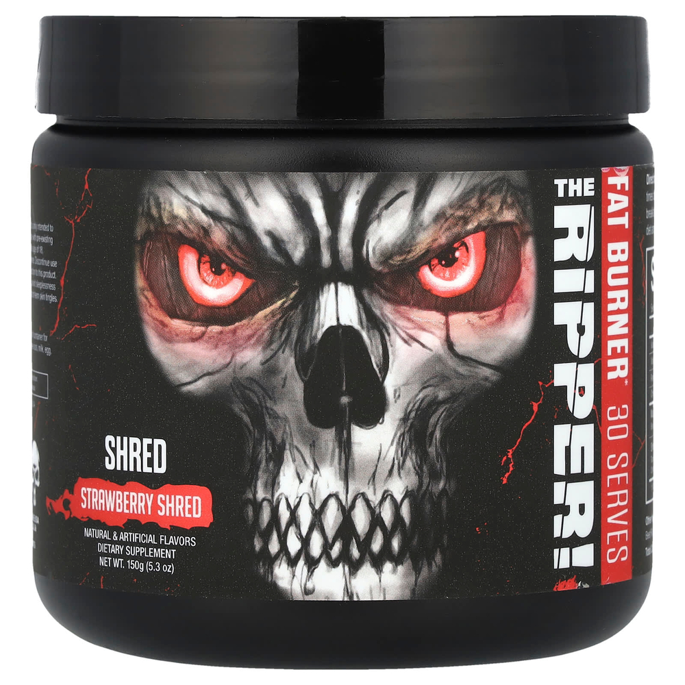 JNX Sports, The Ripper, жиросжигатель, клубничный клочок, 150 г (5,3 унции)