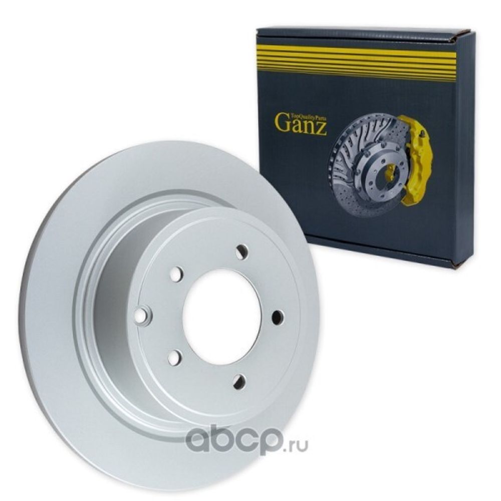Диск тормозной задний Citroen C-Crosser Mitsubishi Outlander/ASX Peugeot 4007 (GANZ)