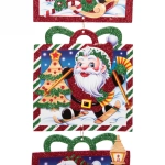 Украшение подвесное «Подарок с Дедом Морозом» 70 см