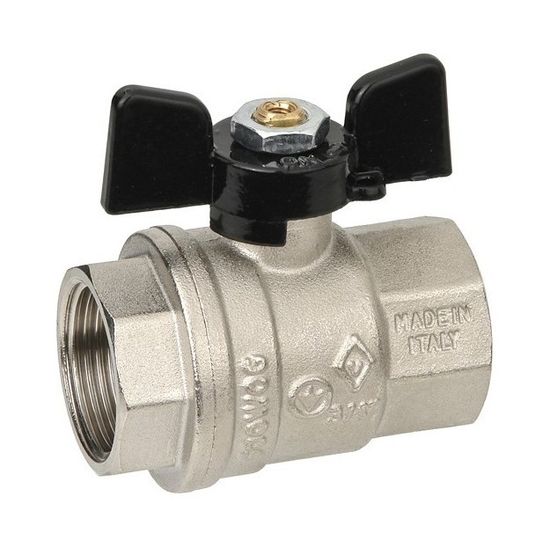 Кран шаровый Bugatti Oregon 302 1/2” ВР/ВР полнопроходной ручка-бабочка