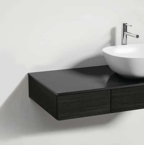 Тумба с раковиной VitrA Origin 90 см R 65676, черный дуб