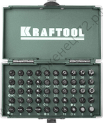 KRAFTOOL X-Drive 50 шт, Набор кованых торсионных бит (26065-H50)