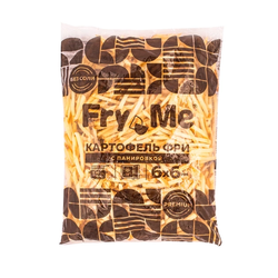 Картофель Фри Fry Me Premium в Панировке с Кожурой 6мм 2,5кг