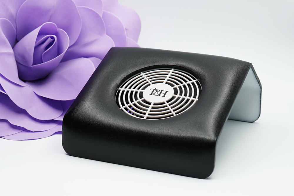 Пылесос ТН-200 для маникюрного стола с мешком для сбора пыли (серый)