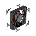 Вентилятор для корпуса PCCooler F5 R120 BK 1x(120x120x25mm) 500-2200RPM Black