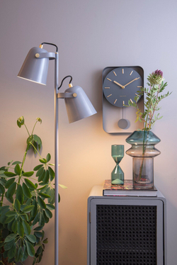 Часы настенные с маятником Present Time Karlsson Charm Small ka5796gy