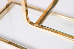 Стеллаж Garda Decor 46as-sh1652-gold