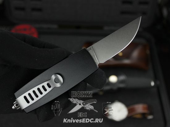 Нож фронтальный Steelclaw Steelclaw Криптон-04-3 - рукоять алюvиний, клинок D2