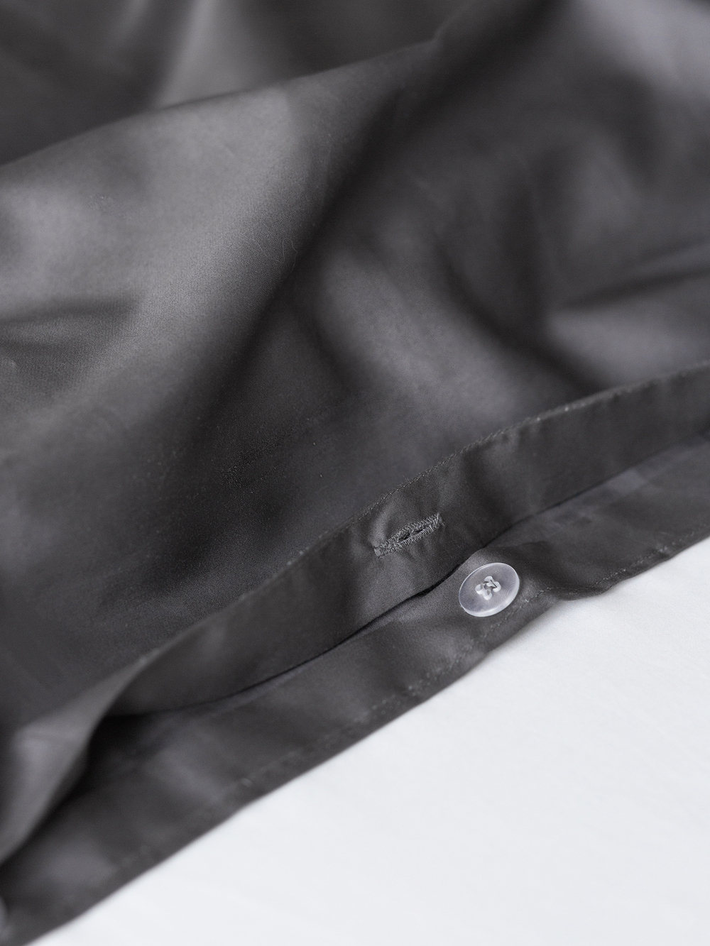 Пододеяльник 2спальный сатин серый