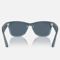 Ray-Ban Meta Wayfarer ( Цвет оправы - матовый синий, цвет линз - синий)
