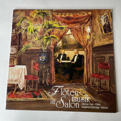 Винтажная виниловая пластинка LP Сборник Классической Музыки (Флейта), Flotenmusik Im Salon (ГДР 1988)