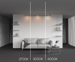 Трековый магнитный светодиодный светильник Maytoni Levity Luna TR185-1-3W3K-B