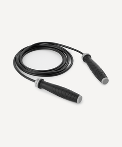 Скакалка RP-601 ПВХ, с утяжелителями, 3 м, черный