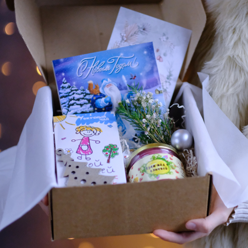 Купить Подарочный набор #19 "Самой лучшей маме" с зелёным чаем