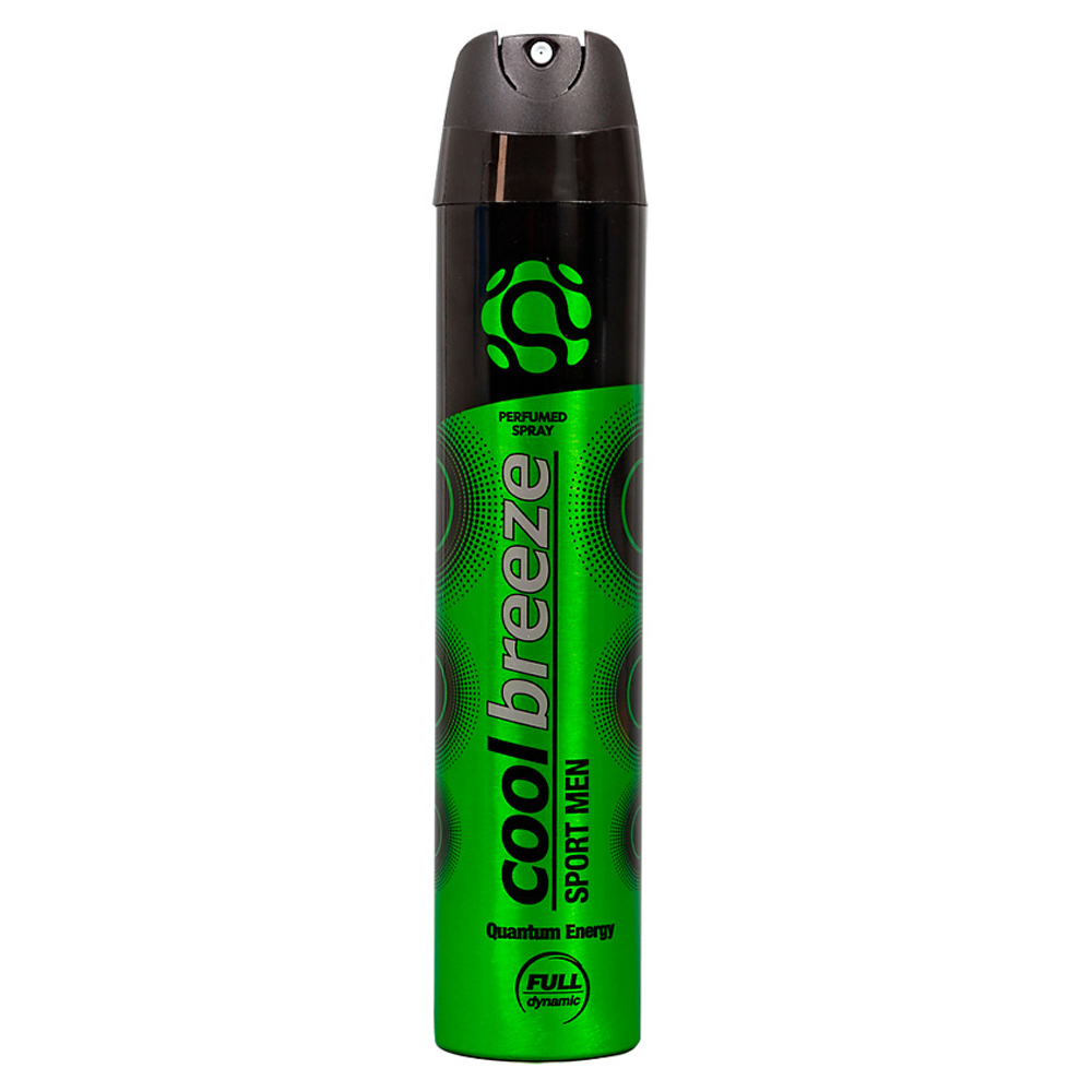 Дезодорант мужской спортивный COOL BREEZE Sport Men Quantum Energy 200 мл