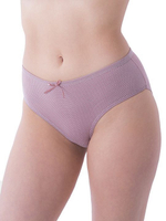 Трусики-слипы с принтом в горошек (Размер: XXL) (Цвет: синий)