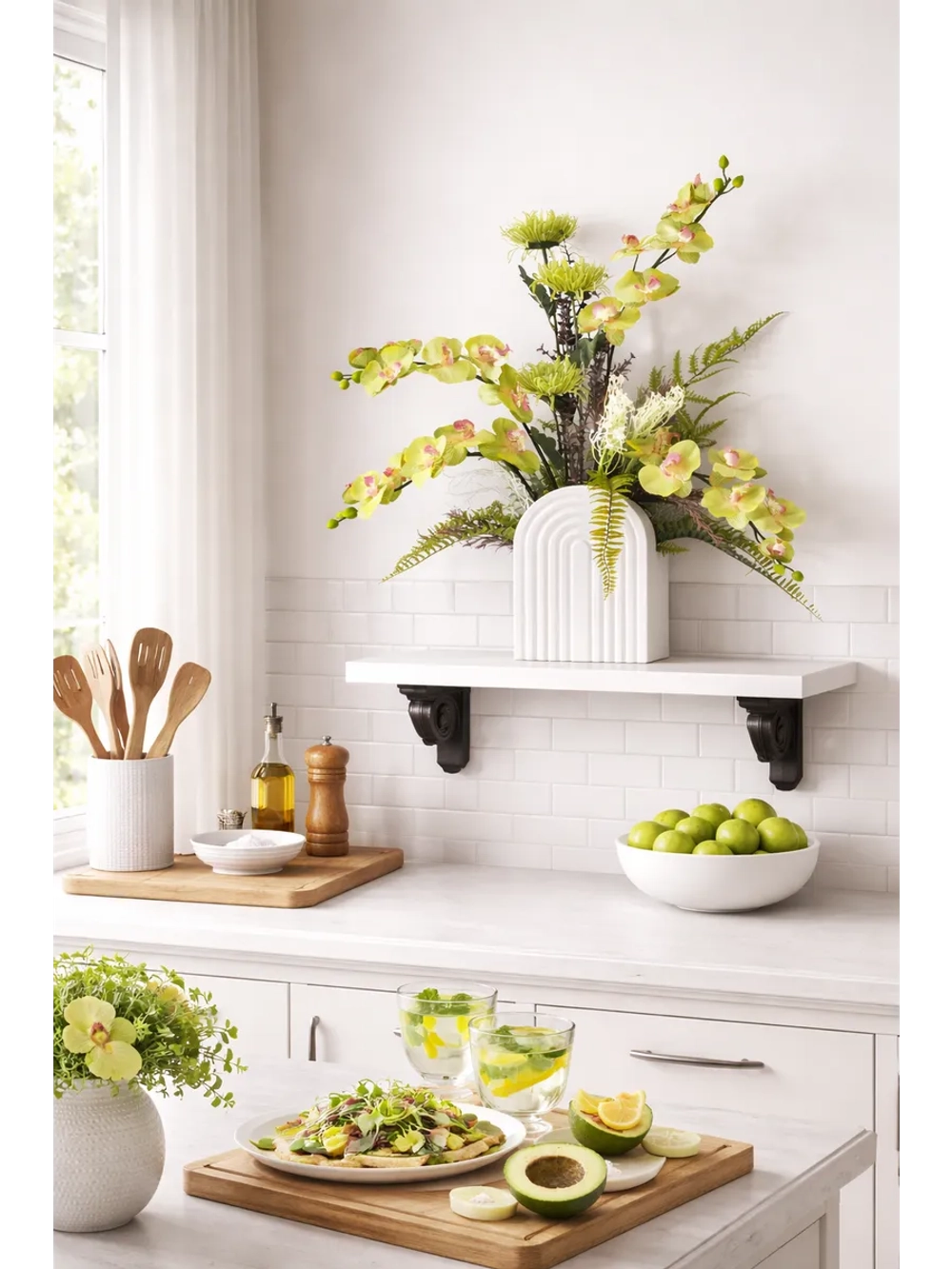 Искусственные цветы для декора