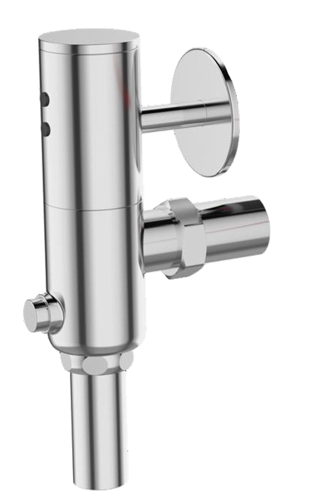 Смыв сенсорный с кнопкой для унитаза наружного монтажа LUXMATIC.07294.B глянцевый