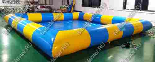 Прямоугольный надувной бассейн "Пляжный" 6*6*0,45 м