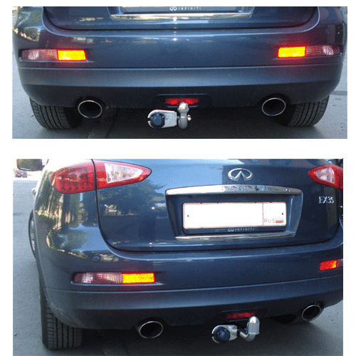 Фаркоп Балтекс для Infiniti EX35 (J50) 2007-2013(паспорт и сертификат в комплекте)(без электрики)арт.IN05S