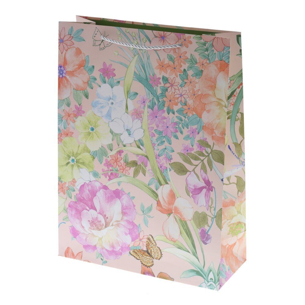 GAEM Пакет подарочный S (бумага 210г/м2, блок 12шт), L18 W10 H23 см, 4в.