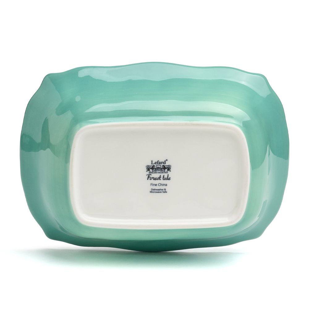БЛЮДО ПРЯМОУГОЛЬНОЕ LEFARD "ЛЕСНАЯ СКАЗКА" 20*14,5*5,5 СМ (КОР=16ШТ.)